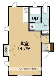 コーポイシトヤ【1階】の間取り